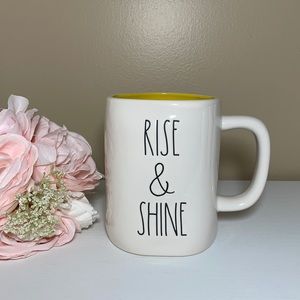 NWT Rae Dunn RISE & SHINE Mug